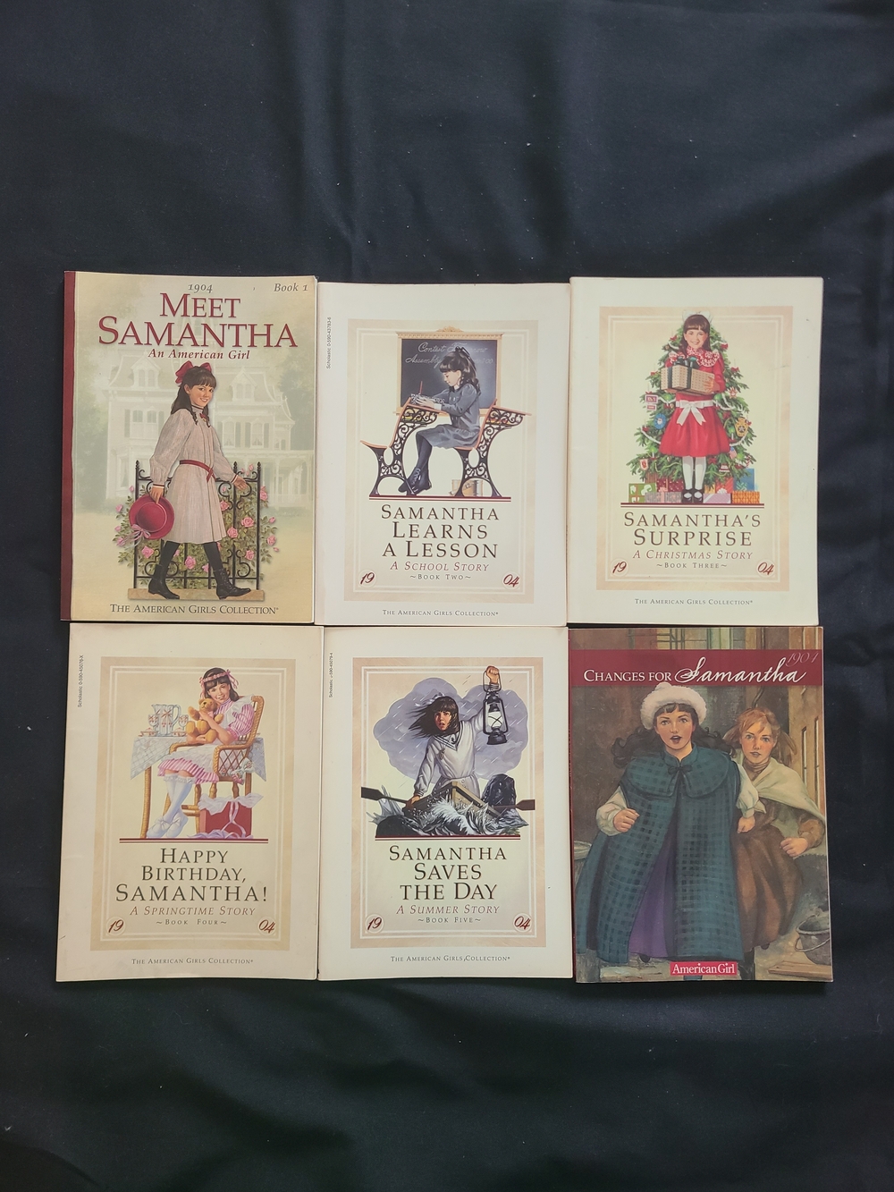 American Girl 'Samantha' Book Set 1-6